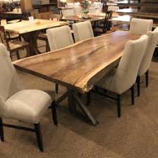 Made of iron, the sleigh legs provide a sturdy base. Dining Room Sets Amish Handcrafted Solid Wood Custom Made Country Lane Furniture