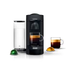 The vertuoplus has a motorized head and moveable 60 ounce water tank. Amazon Com Nespresso Vertuoplus Coffee And Espresso Maker By De Longhi Limited Edition Black Matte Kitchen Dining