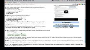 You must save each form before you begin entering. How To File For Divorce In Missouri Youtube