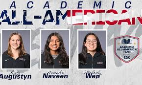Three MIT Student-Athletes Named CSC Division III Women's Swimming and  Diving Academic All-Americans