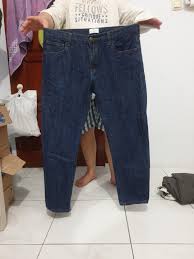 Celana Jeans Pria Merk Net Ukuran 36 Fesyen Pria Pakaian Bawahan Di Carousell