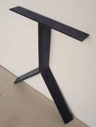 Modern dining table dining table legs table legs walnut table dining industrial style table steel table legs dining table black dining room design. Set Of Two Metal Table Legs Y Shaped Iron Table Legs 27 Flat Steel Table Legs Modern Table L Industrial Metal Table Legs Modern Table Legs Steel Table Legs