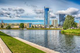 Минск) is the capital and the largest city of belarus, located on the svislač and the niamiha rivers. Minsk Belarus Central Part Of The City In The Summer Emerging Europe
