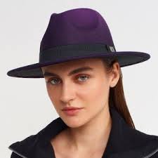 Purple Fedora Hat