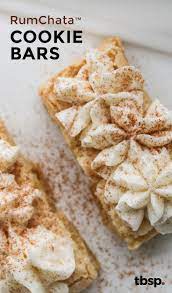 Rumchata Cookie Bars Recipe Boozy Desserts Rumchata Recipes Dessert Bars