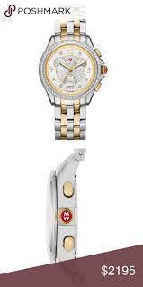 Nwt Michele Belmore Chrono Diamond Watch Diamond Watch Watch Brands Chrono