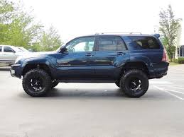 The information listed below is merely a guide for someone wanting to lift a stock truck for normal use. 2005 Toyota 4runner Sport Editon 4x4 4inch Lift 33 Mud Rr Diff