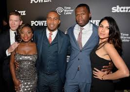 50 Cent And Cast Of Starz Power Tv Show Interviews Ok Magazine Power Tv Show Power Starz Starz Tv Series