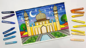 Contoh gambar mewarnai masjid sederhana untuk paudtk di kesempatan kali ini kita akan membahas mengenai gambar masjid yang di gunakan untuk mengenalkan ajaran agama untuk anak anak sejak dini. Menggambar Dan Mewarnai Gradasi Masjid Youtube