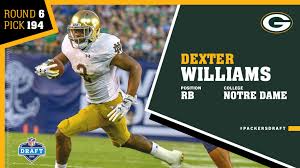 Quick Pick Packers Add Notre Dame Rb Dexter Williams At No