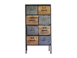 life furniture iron wooden drawer chest ライフファニチャー アイアン ウッデン ドロワーチェストの商品詳細 質感の強いアイアンとマンゴー無垢材を使用したインダストリアルなチェスト ご家庭だけでなく カフェや店舗の什器としても独特の インテリア 家具