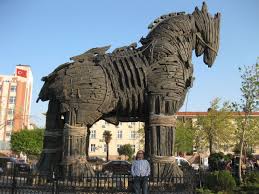 This Is The Trojan Horse Used In The Brad Pitt Movie Troy Brad Pitt Movies Brad Pitt Favorite Movies