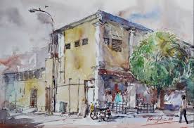 Teknik lukisan ini pernah dibuat oleh leonardo da. Penjelasan Teknik Aquarel Beserta Contoh Gambar Lengkap