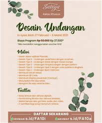 Check spelling or type a new query. Azal1a Hari Terakhir Pendaftaran Kelas Desain Facebook