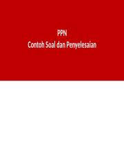 Kumpulan soal dan jawaban ppn. Ppn Contoh Soal Ppn Pptx Ppn Contoh Soal Dan Penyelesaian Teori U2022 Jelaskan Minimal Empat Perbedaan Ppn Dan Ppnbm Apakah Ppnbm Dapat Menghindari Course Hero