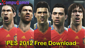 Pes 2012 Free Download In 2020 Free Download First Football Game Pro Evolution Soccer