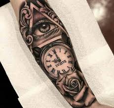 1001 Ideas For A Simple But Meaningful Roman Numeral Tattoo Watch Tattoos Pocket Watch Tattoos Tattoo Designs Men