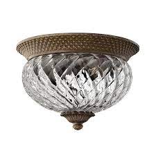 Search our uk shop for modern flush mounted ceiling lights. Hinkley Plantation Pearl Bronze Small Flush Mount Ceiling Light Hk Pla Tiffany Lighting Direct