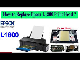 Great savings & free delivery / collection on many items. How To Replace Print Head Of Epson L1800 Head Replacement Guide Epson Ink Tank A3 Printer Youtube