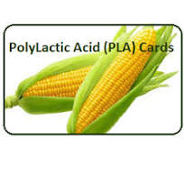 Biodegradable Polylactic Acid (PLA) Full Colour Pre-Printed Cards Pkt 500