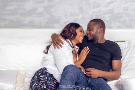 The estranged couple was seen together teaming up for their son as they posed for the camera. Actress Lilian Esoro And Fiance Ubi Franklin Announce Wedding Date In Style Photos The Trent
