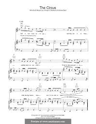 The Circus Erasure By A Bell V Clarke Sheet Music On Musicaneo