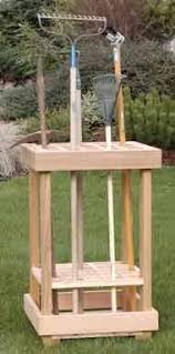 The Runnerduck Garden Tool Organizer Step By Step Instructions Garden Tool Organization Garden Tool Holder Yard Tool Storage Ideas