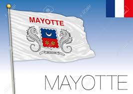 The official flag of mayotte is the french tricolor. Mayotte Regional Flag France Vector Illustration Royalty Free Cliparts Vectors And Stock Illustration Image 111575668
