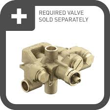 Moen t3113orb kingsley moentrol volume control tub shower trim kit, valve required, oil rubbed bronze. Moen Kingsley Moentrol Valve Trim Chrome T3111 Rona