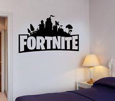 Fortnite Xbox Ps4 Wall Stickers Vinyl Decal Gaming Boys Bedroom Fortnight Boys Room Wall Color Boys Game Room Room Wall Colors