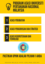 Asasi kejuruteraan dan teknologi iii. Pengambilan Bahagian Pengurusan Akademik Upnm Official Facebook