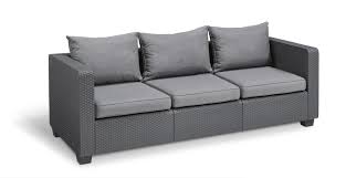 We've got lots of garden tables, chairs and bistro sets to suit your space and style. Salta Rattan Effect Sofa B Q For All Your Home And Garden Supplies And Advice On All The Latest Diy Tr Patio Sofa Gray Patio Furniture Teak Outdoor Furniture