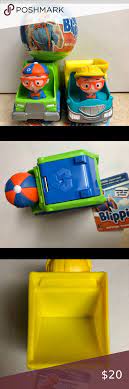 Brand New Blippi Toys Bundle In 2021 Green Toys Dump Truck Toy Fire Trucks Toy Car