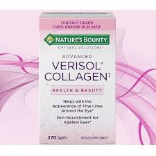 Nature S Bounty Advanced Verisol Collagen 270 Caplets Walmart Com Walmart Com