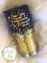Glitter Ombre Memorial Tumbler Yeti Cup Designs Tumbler Cups Diy Glitter Tumbler Cups