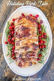 Coupez tout excès de graisse du bœuf. Longe De Porc A L Orange Et Aux Canneberges A La Mijoteuse Recette Facile Et Saine