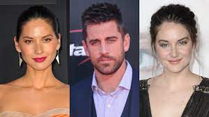 Shailene woodley speaks on fears, haircut and arm wrestling jennifer lawrence. Olivia Munn Reacts To Ex Aaron Rodgers Shailene Woodley Engagement Stylecaster