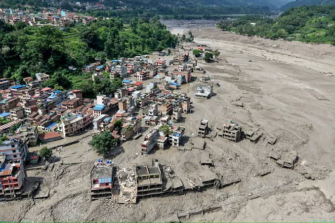 At least 8 dead as flash flood sweeps through Nepal-Tibet border destroying villages
