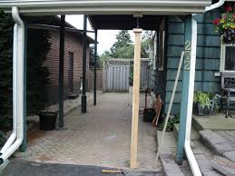 Spb home > metal carports > carport colors, sizes, and information. Rouge River Workshop Replacing A Carport Post