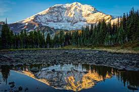 The trail circumnavigates (goes in a circle around) mount rainier, the highest peak in washington at 14,411 ft / 4,392 m. Wonderland Trail Backpacking Guide Cleverhiker