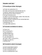 Pada era globalisasi ini, 2. Penanda Wacana Karangan