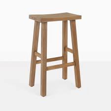 Consigned danish mid century johannes andersen teak bar stools. Maid Reclaimed Teak Bar Stool Teak Warehouse