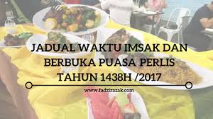 Jadual waktu imsak dan berbuka puasa 2017 kolej tingkatan enam tawau. Jadual Waktu Imsak Dan Berbuka Puasa Perlis 2017