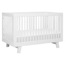 Amazon Com Babyletto Hudson 3 In 1 Convertible Crib With Toddler Bed Conversion Kit In White Greenguard Gold Certified Baby