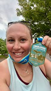 Running Charlevoix half marathon in bad weather