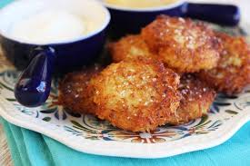 Crispy Yukon Gold Latkes Potato Pancakes Latkes Recipes Latkes Meatless Main Dishes