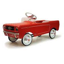 Pedal Cars Red Mustang 1965 Pedal Car Pedal Cars Toy Pedal Cars Red Mustang