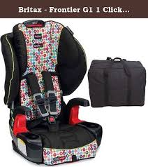Britax Frontier G1 1 Clicktight Harness 2 Booster Car Seat With Travel Bag Kaleidoscope Car Seat And Booster Seat Car Seats Britax Frontier Best Car Seats