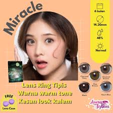 Jual Softlens Living Color Miracle 14.2 mm by Irislab Normal
