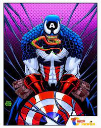 Venom Captain America Personajes De Marvel Marvel Personajes